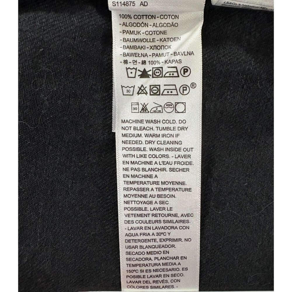 Levi's x DENIM TEARS Stussy Our Legacy Paint Patch Jacket sz S color Black - Picture 5 of 10